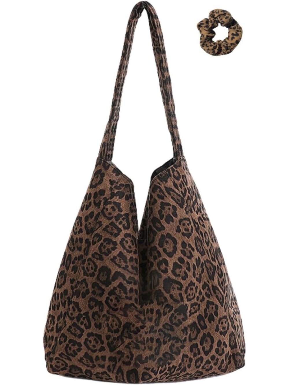 Leopard Tote Bag Cheetah Print Bag Leopard Print Purse Animal Vintage Hobo